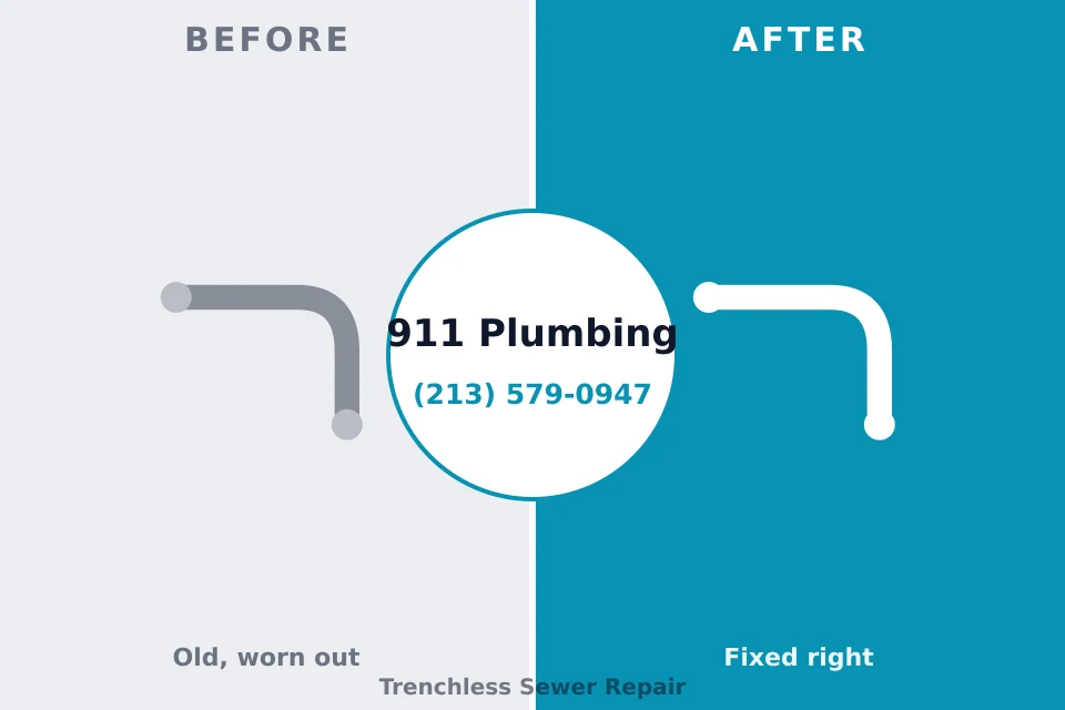 Before and after: plumbing company Duluth, MN